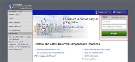 The New York State <b>Deferred</b> <b>Compensation</b> Plan is a State-sponsored employee benefit for State employees and employees of participating employers. . Deferred compensation login